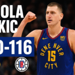 Nikola Jokic scores 55 points against LA Clippers — Denver Nuggets NBA 2025 highlights